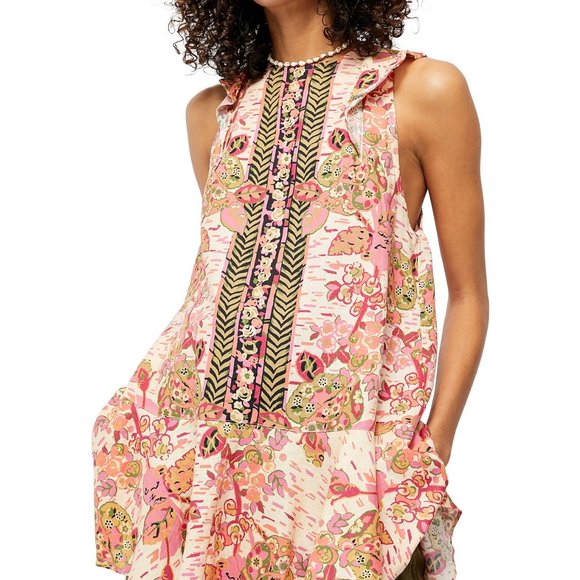 Free People Summer In Tulum Tunic/Dress - Picture 4 of 16